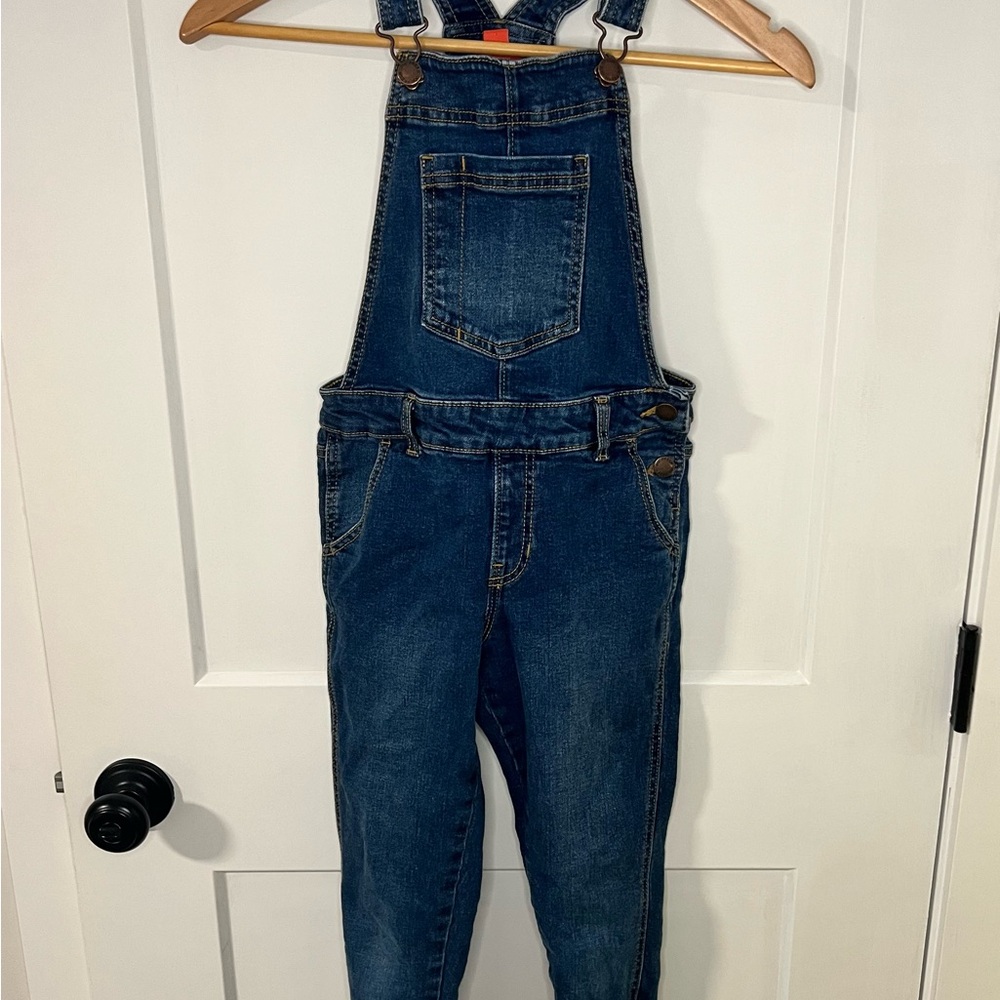Kids Blue Denim Overalls